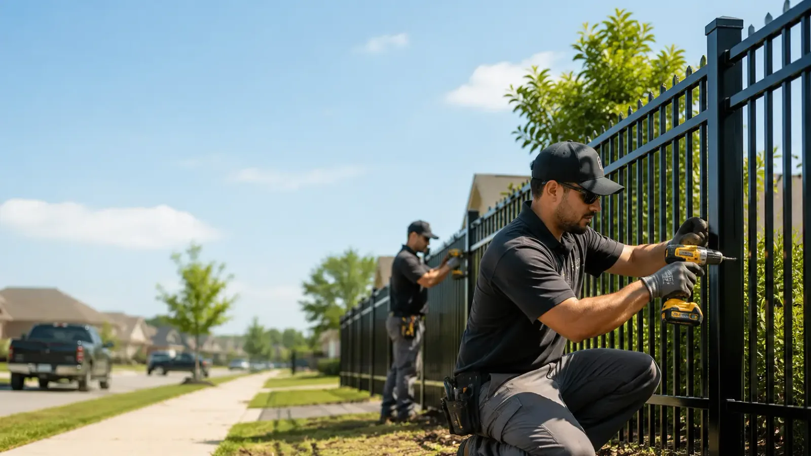 Metal Fence Installation in Berlin, WI